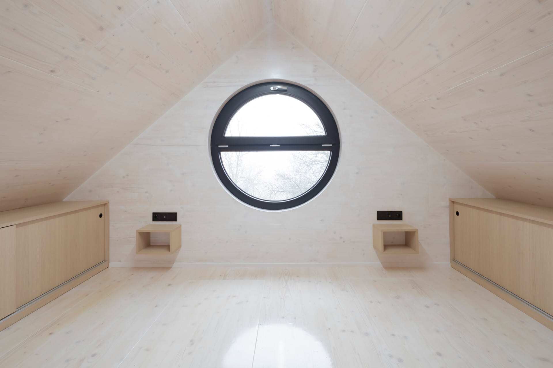 Hideaway modul, podkrovní patro