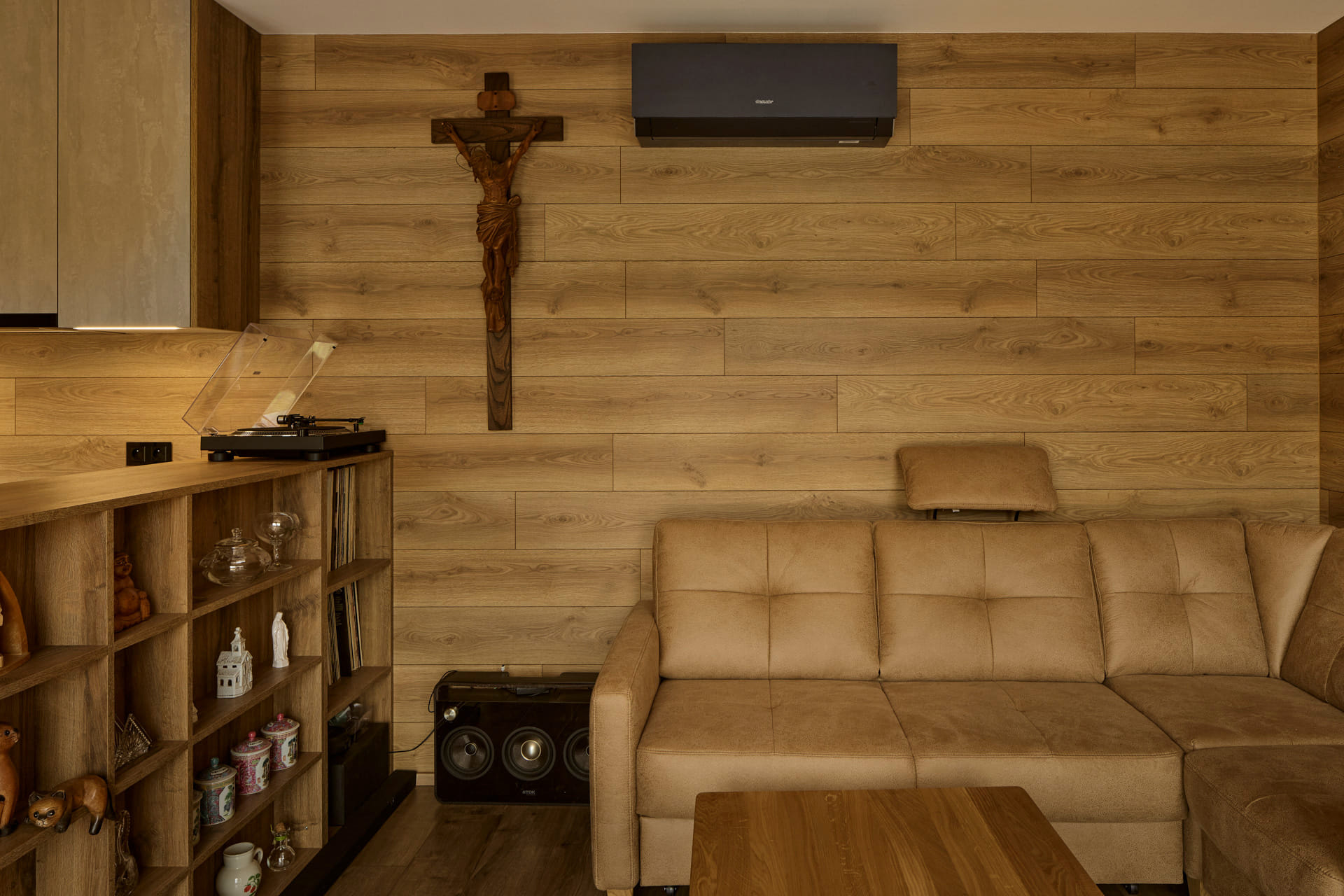 modul Hideaway, obývací pokoj