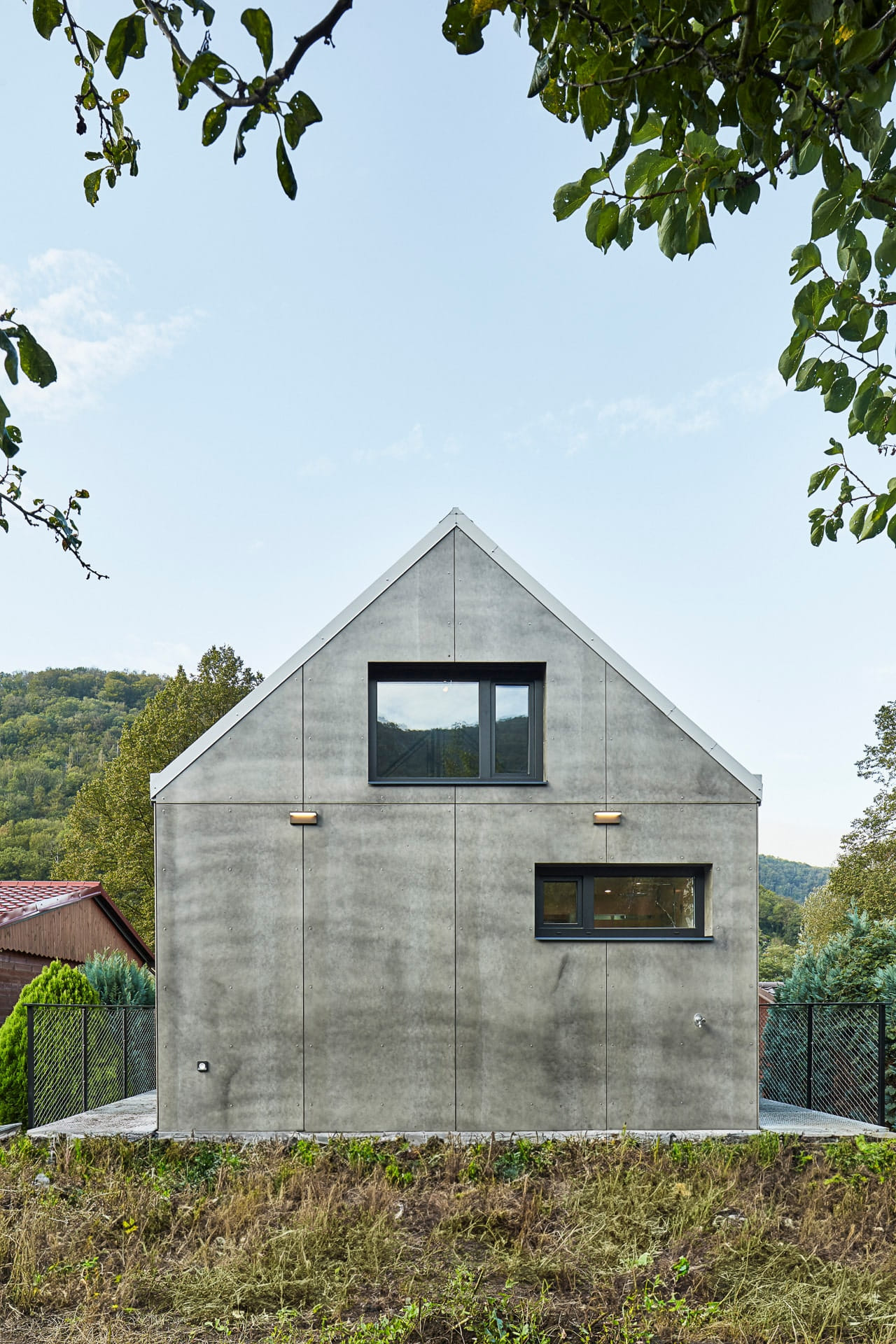 Villa, Usti nad Labem, Davathors Houses - čelo domu