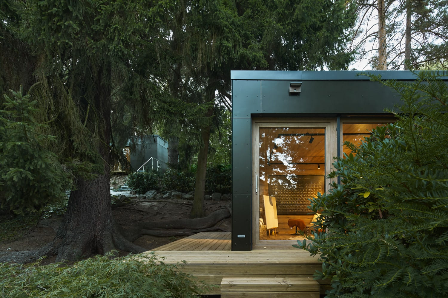 Modul Hideaway ateliér s pohled zepředu