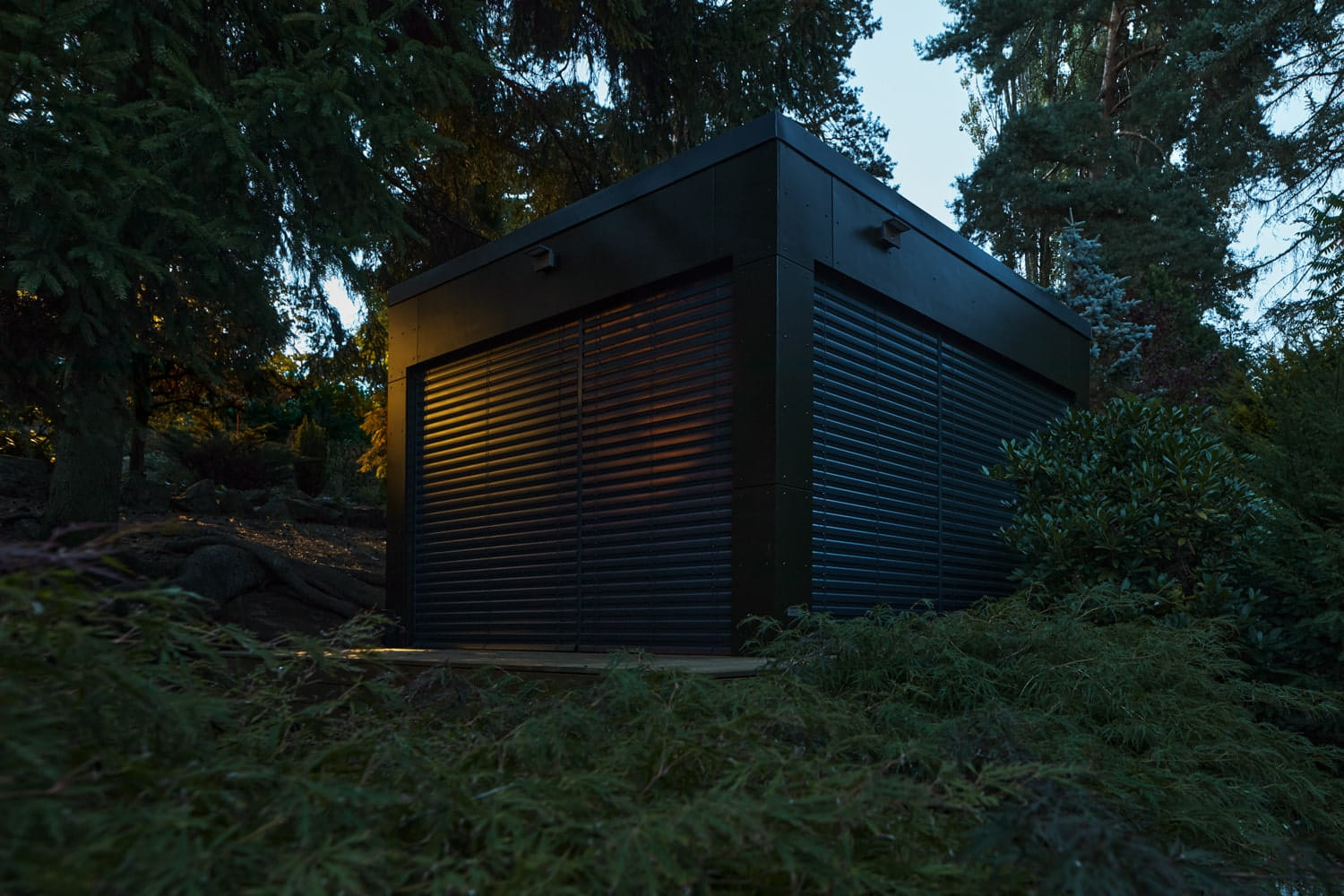 Modul Hideaway ateliér s zataženýma roletama